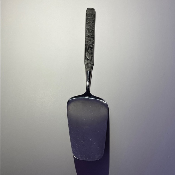 Konge Tinn Other - Vintage Konge Tinn (Norway) Pewter Silver Cake Server